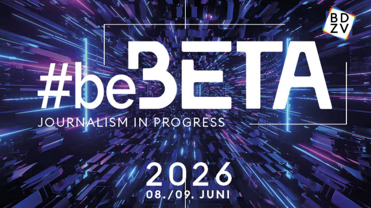 08. – 09. Juni 2026 – #beBETA BDZV Digitalkongress in Berlin