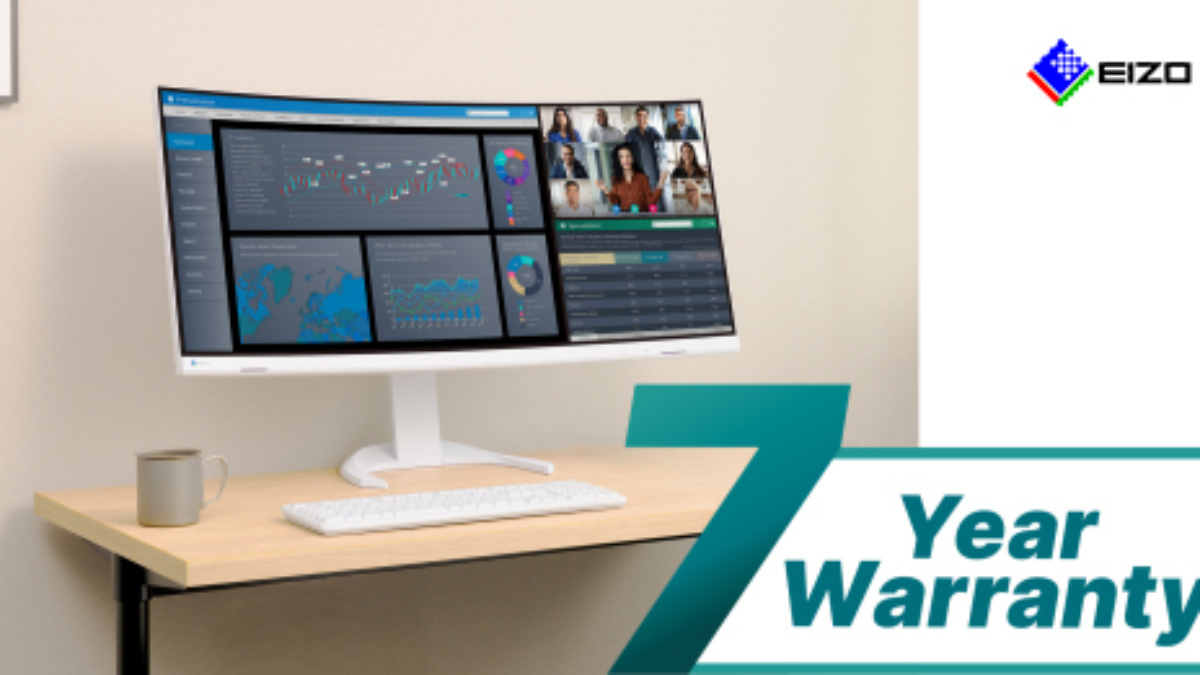 7 Jahre Garantie auf ausgewählte EIZO Monitore