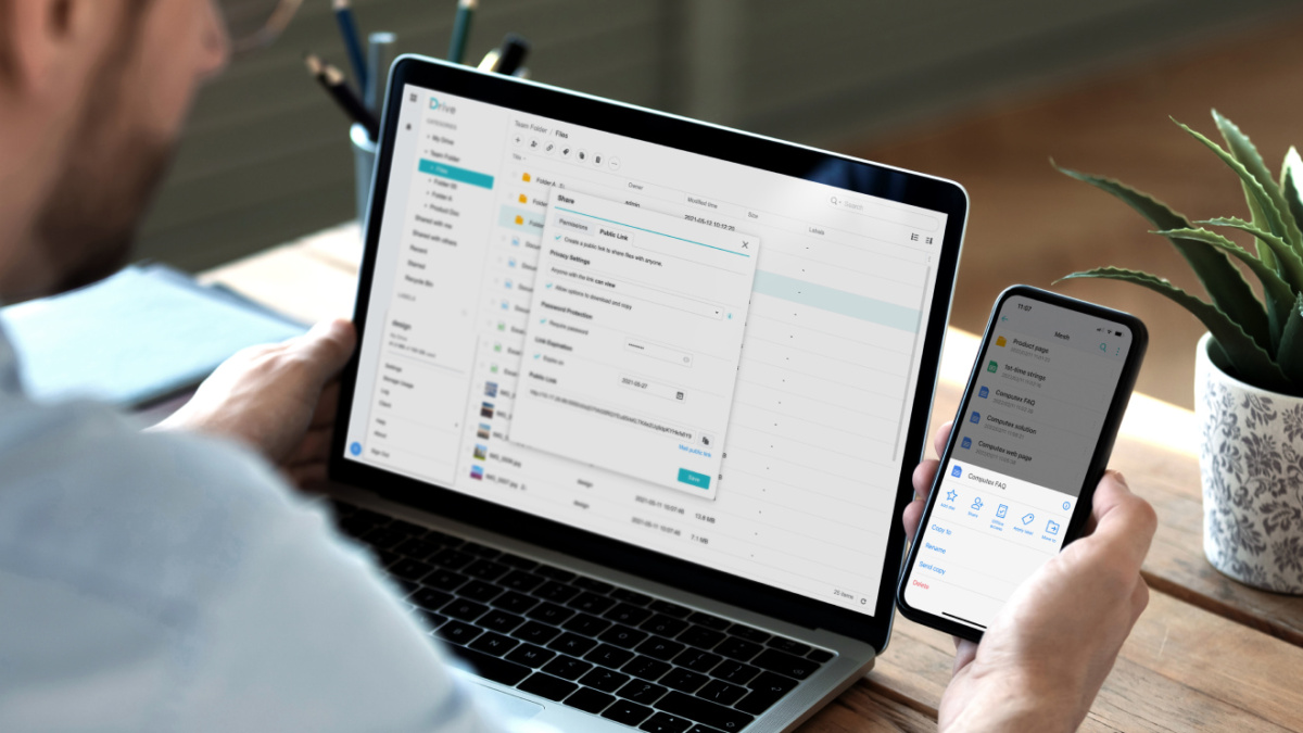 Mehr Kontrolle statt Abhängigkeit: Dateiverwaltung und Zusammenarbeit mit Synology Drive in der a&f Cloud