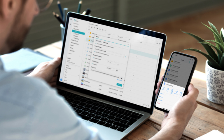 Mehr Kontrolle statt Abhängigkeit: Dateiverwaltung und Zusammenarbeit mit Synology Drive in der a&f Cloud